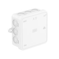 Puszka odgałęźna 85x85x40, PE, czysta biel, 9010 A 11 HF RW | 2000180 Obo Bettermann