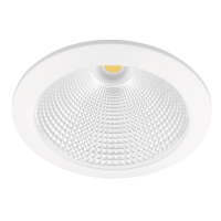 Oprawa wpuszczana downlight Bari DL LED 155 IP44 15W 3000K 1670lm, biała | DG001.1166.830.A000 PXF Lighting