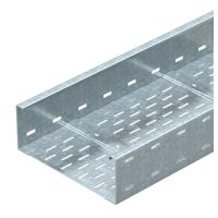 Korytko kablowe szerokorozpiętościowe perforowany, dno rowkowane 110x300, St, FS WKSG 130 FS (6m) | 6098115 Obo Bettermann