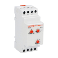 Przekaźnik nadzorczy napięcia, kolejność i zanik fazy, 380…575VAC 50/60HZ | PMV40A575 Lovato Electric
