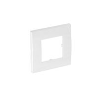 Ramka pojedyncza, Modul 45 84x84mm, PC, czysta biel, 9010 AR45-F1 RW | 6119322 Obo Bettermann