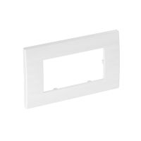 Ramka podwójna, Modul 45 84x140mm, PC, czysta biel, 9010 AR45-F2 RW | 6119342 Obo Bettermann
