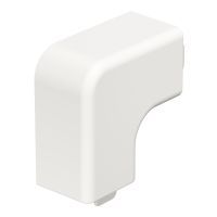 Kształtka naroża płaskiego bezhalogenowa 20x20mm, PC/ABS, czysta biel, 9010 WDKH-F20020RW | 6175658 Obo Bettermann