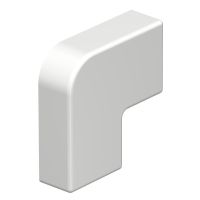 Kształtka naroża płaskiego bezhalogenowa 10x20mm, PC/ABS, czysta biel, 9010 WDKH-F10020RW | 6175648 Obo Bettermann