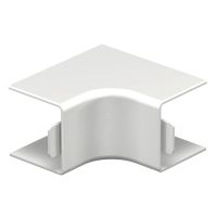 Kształtka naroża wewnętrznego 25x25mm, PVC, czysta biel, 9010 WDK HI25025RW | 6191886 Obo Bettermann