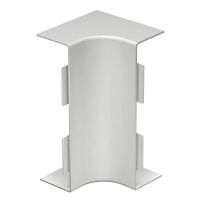 Kształtka naroża wewnętrznego 60x230mm, PVC, czysta biel, 9010 WDK HI60230RW | 6192092 Obo Bettermann