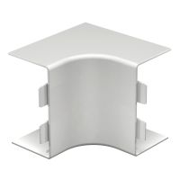 Kształtka naroża wewnętrznego 60x110mm, PVC, czysta biel, 9010 WDK HI60110RW | 6192033 Obo Bettermann