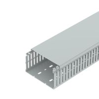 Kanał grzebieniowy bezhalogenowy 75x125, PC/ABS, jasnoszary, 7035 LKVH N 75125 (2m) | 6178566 Obo Bettermann