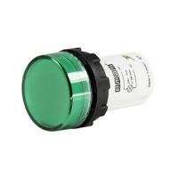 Lampka sygnalizacyjna, monoblok, 230V, zielona | T0-MBSD220Y Promet