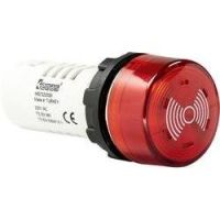 Buzzer monoblok 24VAC/DC, podświetlany, czerwony | T0-MBZS024S Promet