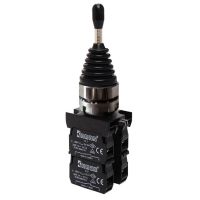 Joystick CP 4-pozycyjny, niestabilny, 4x NO + OFF, metal | T0-CM707DJ41 Promet