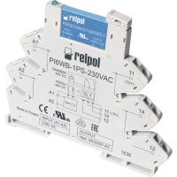 Przekaźnik interfejsowy wąskoprofilowy 1Z 24V, 1A, IP20, PIR6WB-1PS-24VDC-C | 857515 Relpol