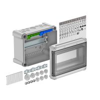 Rozdzielnica 9 modułowa 245x190x130, PC, jasnoszary, 7035 SDB 09 PC | 2008848 Obo Bettermann