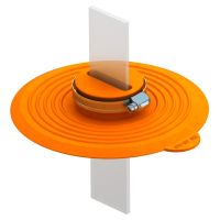 Kołnierz uszczelniający 30x3, 5, TPE, pomarańczowy, 2003 DW FL30x3,5 | 2360043 Obo Bettermann