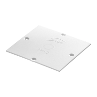 PM2, pokrywa wewnętrzna do puszek MULTIWALLi MULTIBOX, biała | 37163006 Simet