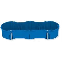 Puszka instalacyjna 3-polowa 3x60 regips KP64/3L niebieska | 80169003 Simet