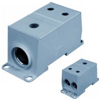 Blok rozdzielczy AL, CU 1P 400A Cu, 350A Al, wejście: 1x95-240 mm2, wyjście: 2x50-120 m | 82131002 Simet