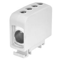Złączka szynowa gwintowa AL/CU ZGG1x95/2x35s szary | 84702002 Simet