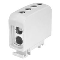 Złączka szynowa gwintowa AL/CU ZGG2x35/2x35s szary | 84703002 Simet