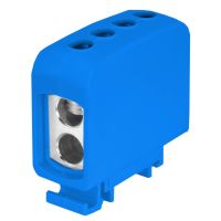 Złączka szynowa gwintowa AL/CU ZGG2x35/2x35n niebieski | 84703003 Simet