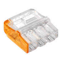 Złączka samozaciskowa bezgwintowa, mini 2,5mm2, 3 styki PC2253-CL | 89022000 Simet