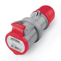 Gniazdo przenośne zaciskane 3P+N+E 16A IP44 Optima | 313.1647P Scame