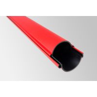 Rura osłonowa sztywna dzielona ROS-D 110 250N, HDPE, dwudzielna, czerwona (3m/43szt) APS | 11063 TT Plast