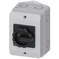 Rozłącznik główny, awaryjny 3-biegunowy11,5kW/AC23 A, 9,5kW/AC-3, 2A/AC-21A | 3LD2264-1GP51 Siemens