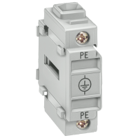 N-/PE-ZACISK PRZELOTOWY (DLA 3LD20 DO MONTAŻU NA PŁYCIE LUB SZYNIE 35 MM ALBO W ZABUDOWIE MODUŁOWEJ | 3LD9200-2C Siemens