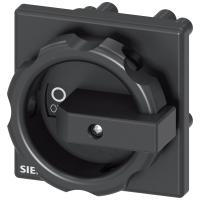 Napęd obrotowy czarny 66x66mm bez wałka | 3LD9344-4C Siemens