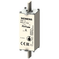 Wkładka topikowa PV, z zestykami nożowymi, NH1XL, In: 80 A, gPV, Un DC: 1500 V, wskaźnik czołowy | 3NE1220-5E Siemens