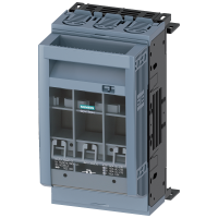 Rozłącznik bezpiecznikowy 3NP1, 3-biegunowy, NH00, 160A, na szyny zbiorcze, zaciski płaskie | 3NP1133-1BC10 Siemens