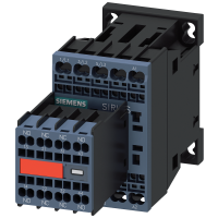 Stycznik AC-3, 3kW, 400V, styki 2NO+2NC, 24VDC, 3-biegunowy, wlk. S00, przyłącze sprężynowe | 3RT2015-2BB44-3MA0 Siemens