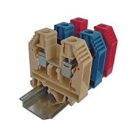 Złączka szynowa gwintowa 16mm2 VS 16 PA, beżowa | 003901129 Eti