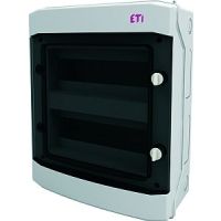 Rozdzielnica modułowa n/t 2x12 transparentna IP65 1500V DC PV/UV ECH-24PT-s DIDO | 001101067 Eti