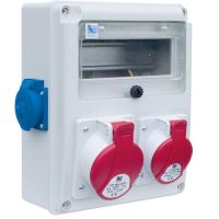 Rozdzielnica R-BOX 240 8S 1x16/5,2x230V puste okno | B.1801 Pawbol