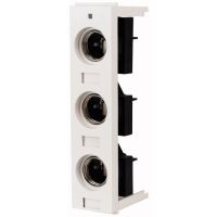 Podstawy dla bezpieczników typoszeregu, 60mm 3P 25A, DII-SO/25/3-R | 107965 Eaton