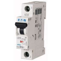 Wyłącznik nadprądowy 1P C 0,5A 15kA AC, FAZ-C0,5/1 | 278544 Eaton