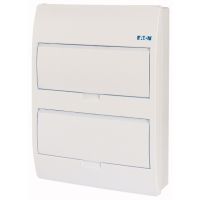 Szafka modułowa n/t, 2x12modułów, drzwi białe, IP40, BC-O-2/24-TW-ECO | 281693 Eaton