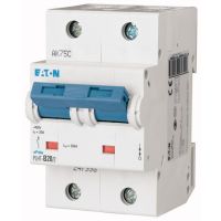 Wyłącznik nadprądowy 2-bieg. PLHT 20kA 20A C, PLHT-C20/2 | 248007 Eaton