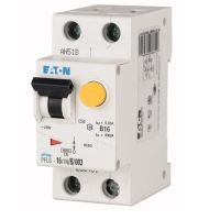 Wyłącznik nadprądowy z modułem różnicowo-prądowym 2-bieg (1P+N), PFL6 C32 30mA AC, PFL6-32/1N/C/003 | 286470 Eaton