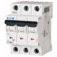 Wyłącznik nadprądowy 3P B 25A 6kA AC, PL6-B25/3 | 286591 Eaton