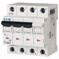 Wyłącznik nadprądowy 4P (3P+N) D 40A 6kA AC, PL6-D40/3N | 165044 Eaton