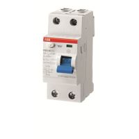 Wyłącznik różnicowoprądowy 2P 16A 10mA typ AC, F202 AC-16/0,01 STANDARD | 2CSF202001R0160 ABB