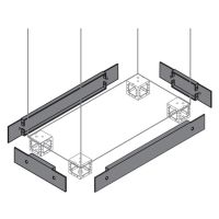 Cokół IS/AM ZN8000 (zaślepki) 100x800mm (zestaw 2szt) | ZN8000 ABB