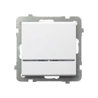 Łącznik kontrolny z podświetleniem pomarańczowym | ŁP-12RS/m/00 Ospel