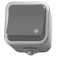 Łącznik krzyżowy 16A, IP44, zaciski gwintowe, szary, Delfina | ŁNH-4D/30 Ospel