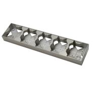 Puszka instalacyjna n/t pięciokrotna, satyna light, As | PNP-5G/45 Ospel