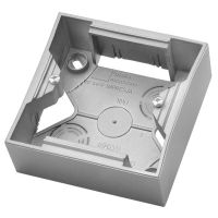 Puszka instalacyjna do serii IMPRESJA pojedyncza PNP-1Y/18 srebro, Impresja | PNP-1Y/18 Ospel