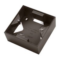 Puszka instalacyjna n/t pojedyncza, czekoladowy metalik, Sonata | PNP-1R/40 Ospel